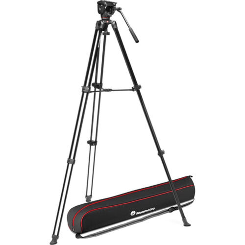 Manfrotto 500X Fluid Head with Aluminium Tripod Kit