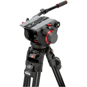 Manfrotto Kit Video Alu Fast Twin + 509 2n1 spreader incl carrying bag