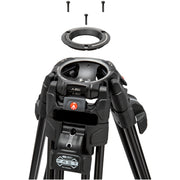 Manfrotto Kit Video Alu Fast Twin + 509 2n1 spreader incl carrying bag