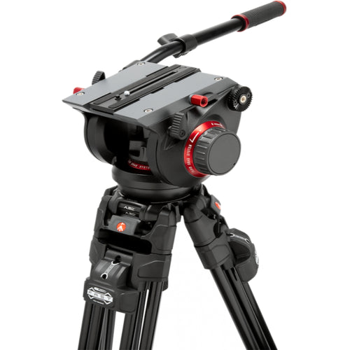Manfrotto Kit Video CF Fast Twin + 509 2n1 spreader incl carrying bag