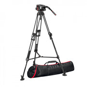 Manfrotto Kit Video CF Fast Twin + 509 2n1 spreader incl carrying bag