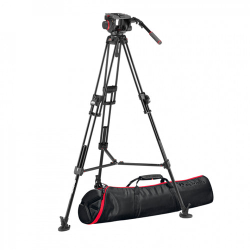 Manfrotto Kit Video CF Fast Twin + 509 2n1 spreader incl carrying bag