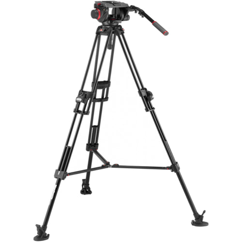 Manfrotto Kit Video CF Fast Twin + 509 2n1 spreader incl carrying bag