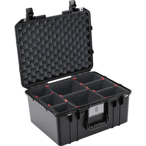 Pelican 1557AirTP Hard Carry Case with TrekPak Divider Insert (Black)