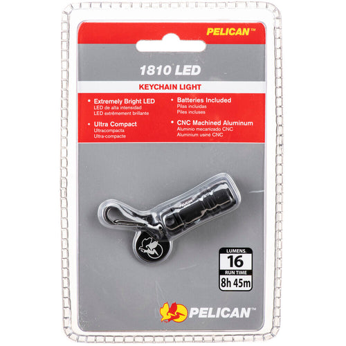 Pelican ProGear 1810 LED Keychain Light (Black)
