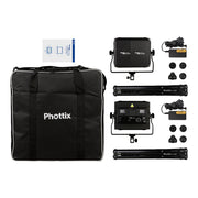 Phottix Kali50Ra RGB LED Twin Kit Set