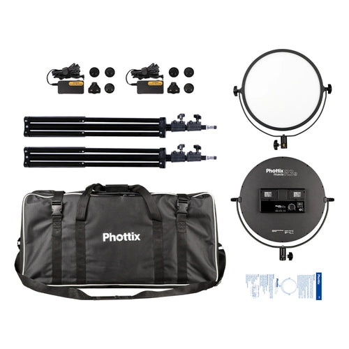 Phottix Nuada R3a Bluetooth LED Light Twin Kit Set