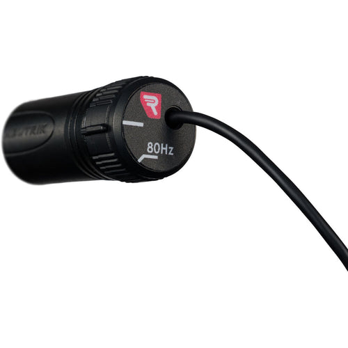 Rycote Nano Shield XLR-3F to XLR-3M Cable with 80 Hz Filter 21.8cm