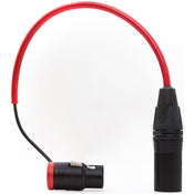 Rycote 3-Pin XLR Male to Right-Angle XLR Female Cable for Cyclone 10.2