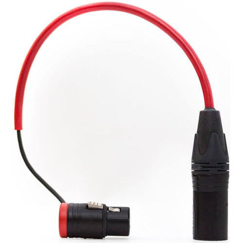 Rycote 3-Pin XLR Male to Right-Angle XLR Female Cable for Cyclone 10.2