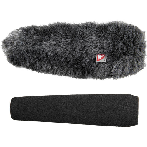 Rycote Shotgun Mic Foam and Windjammer Combo for Sennheiser ME 66/K6