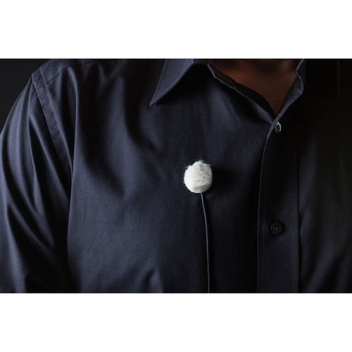 Rycote Overcovers Fur Disc Wind Covers for Lavalier Mics (25 Stickies)