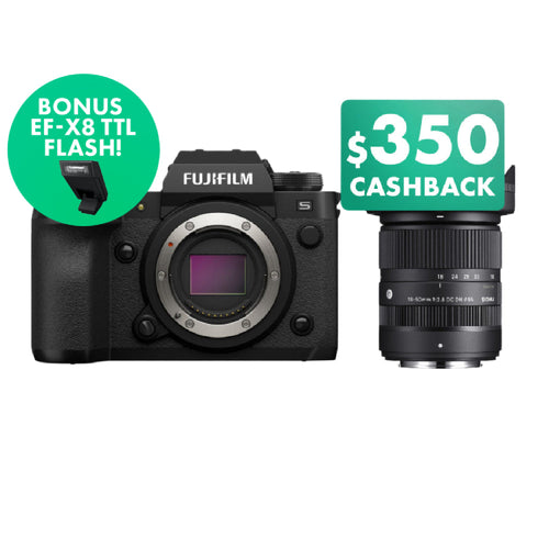 Fujifilm X-H2S with Sigma 18-50mm f/2.8 DC DN Contemporary Lens