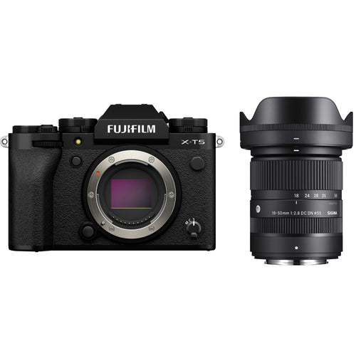 Fujifilm X-T5 with Sigma 18-50mm f/2.8 DC DN Contemporary Lens