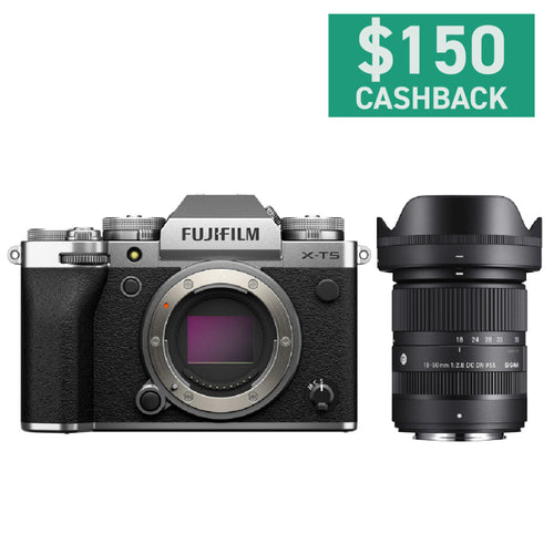 Fujifilm X-T5 with Sigma 18-50mm f/2.8 DC DN Contemporary Lens