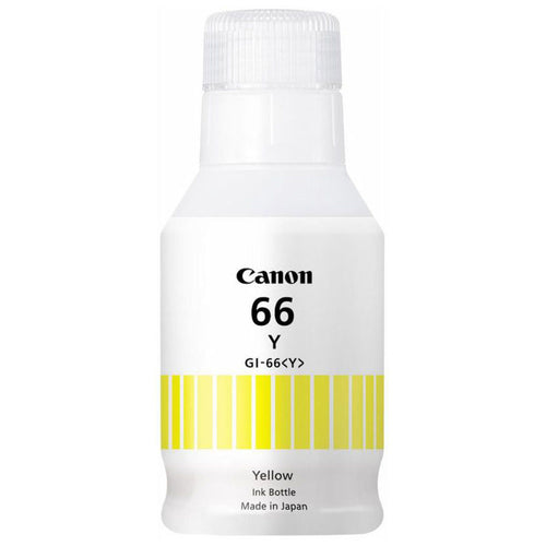 Canon GI66Y Megatank Ink Bottle Yellow - 6000 Pages