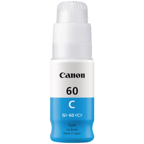 Canon GI60C Ink Bottle Cyan - 7700 Pages
