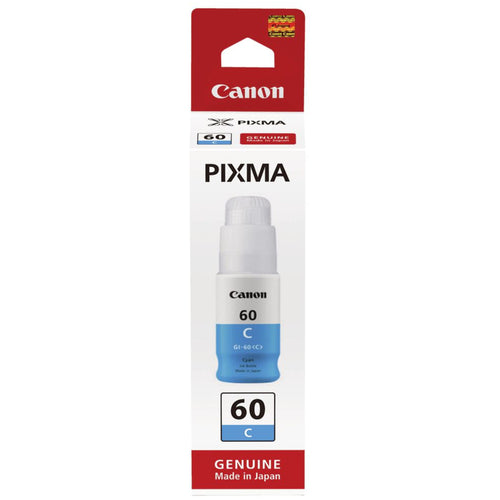 Canon GI60C Ink Bottle Cyan - 7700 Pages