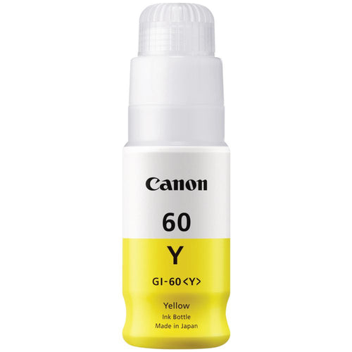 Canon GI60Y Ink Bottle Yellow - 7700 Pages