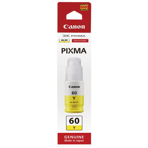 Canon GI60Y Ink Bottle Yellow - 7700 Pages
