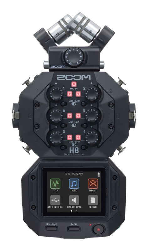 ZOOM H8 Portable Handy Audio Recorder