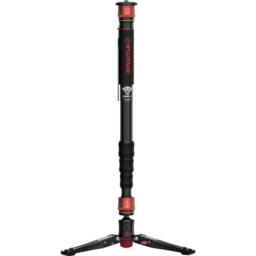 iFootage Cobra 3 Aluminum Monopod Twist Lock with Mini Tripod Base