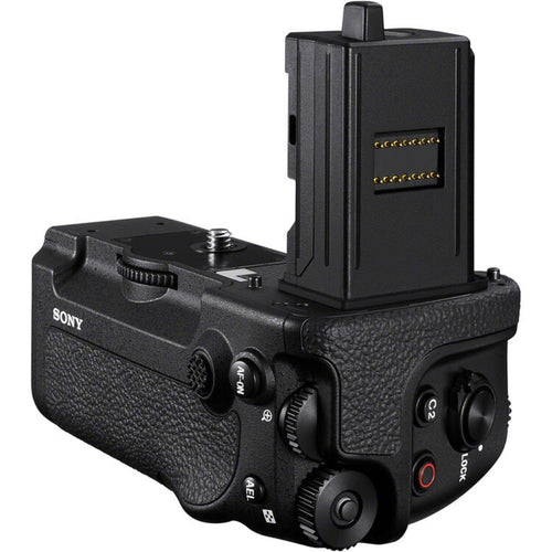 Sony A7R VI with VG-G6 Vertical Grip and Spare NP-SA100 Battery