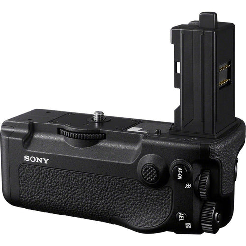 Sony A7R VI with VG-G6 Vertical Grip and Spare NP-SA100 Battery
