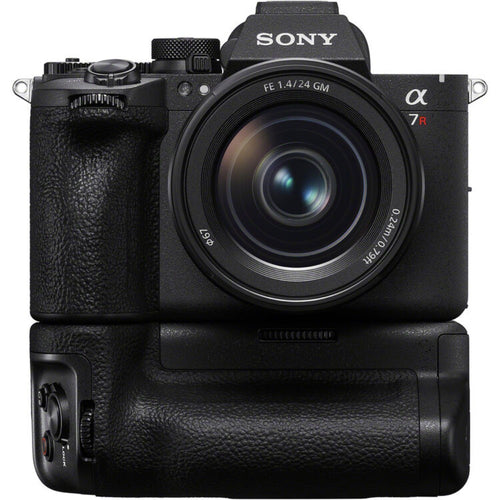 Sony A7R VI with VG-G6 Vertical Grip and Spare NP-SA100 Battery