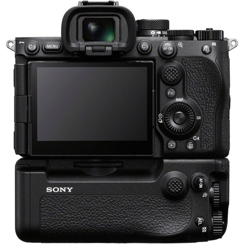 Sony A7R VI with VG-G6 Vertical Grip and Spare NP-SA100 Battery
