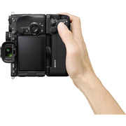 Sony A7R VI with VG-G6 Vertical Grip and Spare NP-SA100 Battery
