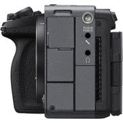 Sony FX5 Full-Frame Cinema Camera with XLR-H2 Handle Unit and Manfrotto 504X/645 FAST Twin Aluminium Video Tripod Kit