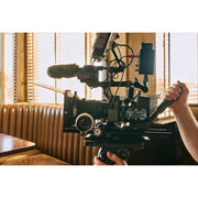 Sony FX5 Full-Frame Cinema Camera with XLR-H2 Handle Unit and Manfrotto 504X/645 FAST Twin Aluminium Video Tripod Kit