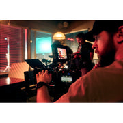 Sony FX5 Full-Frame Cinema Camera with XLR-H2 Handle Unit and Manfrotto 504X/645 FAST Twin Aluminium Video Tripod Kit