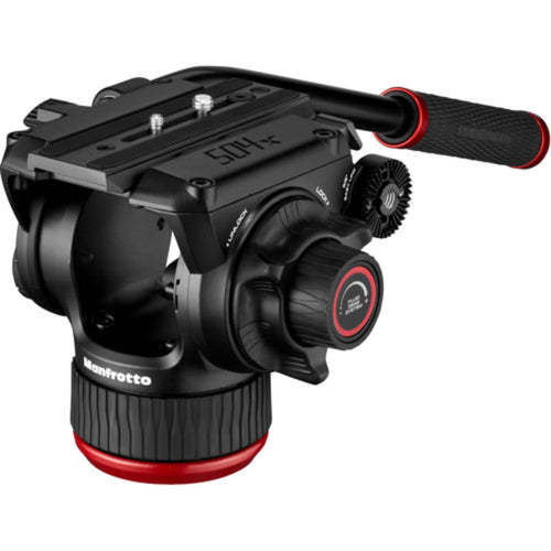 Sony FX5 Full-Frame Cinema Camera with XLR-H2 Handle Unit and Manfrotto 504X/645 FAST Twin Aluminium Video Tripod Kit