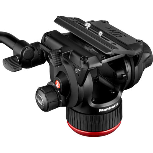 Sony FX5 Full-Frame Cinema Camera with XLR-H2 Handle Unit and Manfrotto 504X/645 FAST Twin Aluminium Video Tripod Kit