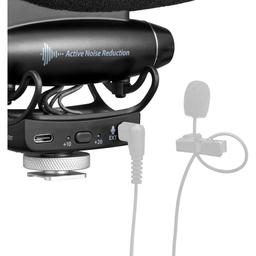 Joby Wavo Pro Hybrid Analogue/USB Camera-Mount Shotgun Microphone