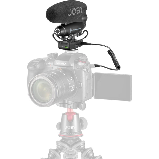 Joby Wavo Pro Hybrid Analogue/USB Camera-Mount Shotgun Microphone