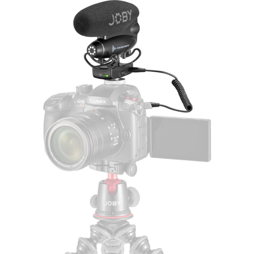 Joby Wavo Pro Hybrid Analogue/USB Camera-Mount Shotgun Microphone