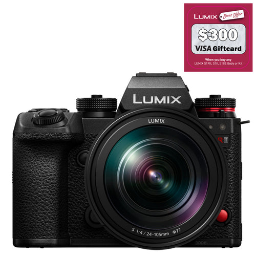 Panasonic LUMIX S1R II with S 24-105mm f/4 Macro OIS Lens
