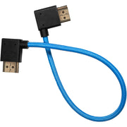 Kondor Blue Right-Angle to Left-Angle High-Speed HDMI Cable (12