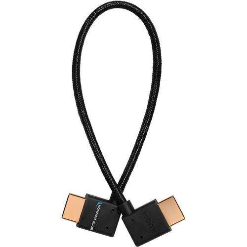 Kondor Blue Right-Angle to Left-Angle High-Speed HDMI Cable (12