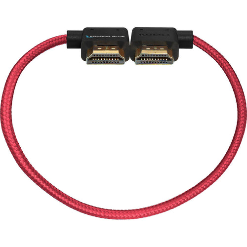 Kondor Blue Right-Angle to Left-Angle High-Speed HDMI Cable (12
