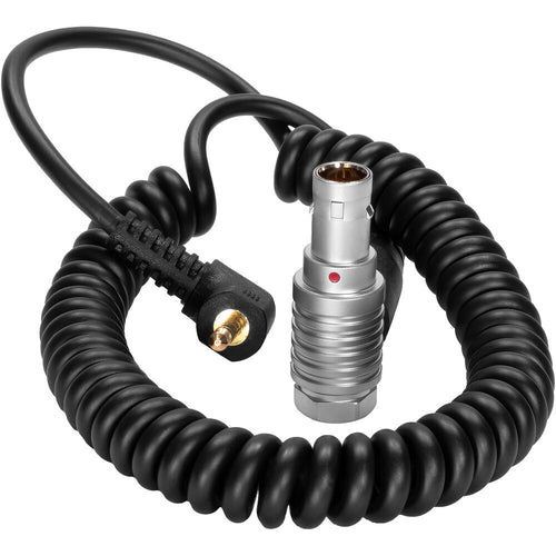 Kondor Blue Remote Trigger Run/Stop Coiled Cable for RED KOMODO/X & V-RAPTOR (12-24