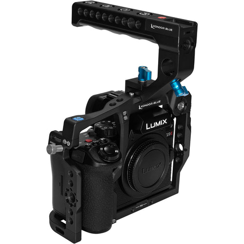 Kondor Blue Cage for Panasonic G9 II with Top Handle
