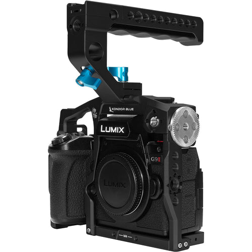 Kondor Blue Cage for Panasonic G9 II with Top Handle