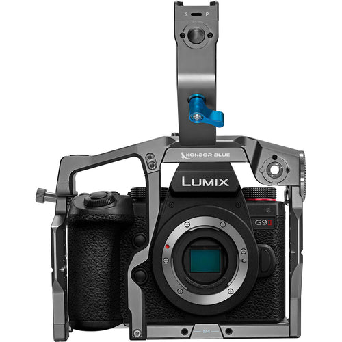 Kondor Blue Cage for Panasonic G9 II with Top Handle