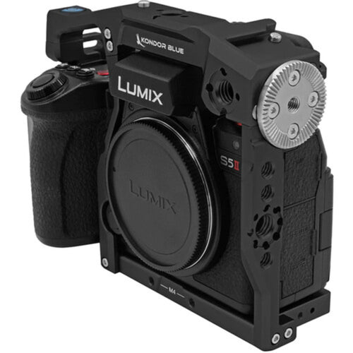 Kondor Blue Camera Cage for Panasonic Lumix S5II/X
