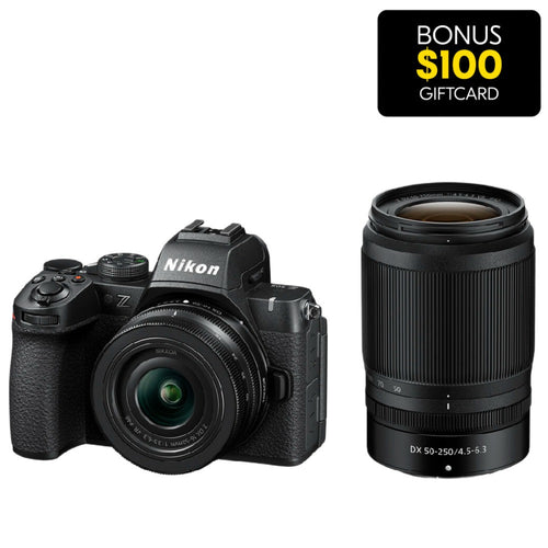 Nikon Z50II with 16-50mm and 50-250mm Kit