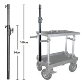 Kupo 168B Heavy Duty Telescopic Mast with Junior Receiver